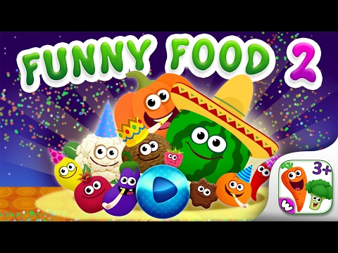 FUNNY FOOD 2 Game For Kids EN English Games
