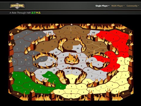 Warzone Level 134 A Ride Through Hell In 20 Turns Gold Star HD