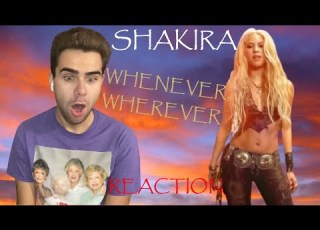 Shakira Whenever Wherever Music Video REACTION