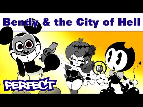 Bendy And The City Of Hell A SNS Spin Off Demo FNF Mod Perfect Combo Showcase HARD
