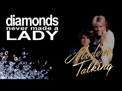 Modern Talking Diamonds Never Made A Lady Karaoke With Original Backvocals