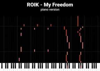  ROIK My Freedom Piano Tutorial