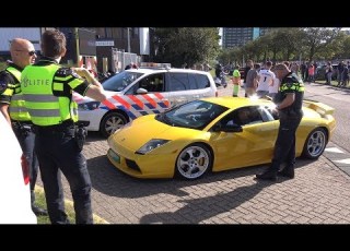  Lamborghini Murcielago 6 2 V12 Pulled Over By The Police