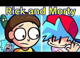  Friday Night Funkin VS Rick And Morty Get Schwiftying On A Friday Night V1 FNF MOD Cartoon