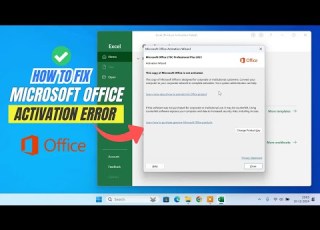  Fix Microsoft Office Activation Error Official Method