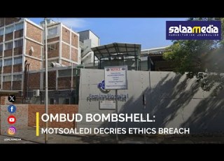 Ombud Bombshell Motsoaledi Decries Shocking Ethics Breach