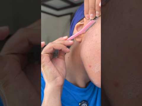 چطوری با تیغ موهای صورتمونو بزنیم شما چطوری اصلاح میکنید