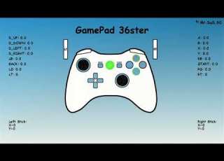  How To Setup Use Xbox 360 Gamepad Tester GamePad 36ster On A Modded Xbox 360