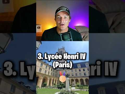 TOP 20 BEST HIGH SCHOOLS IN FRANCE