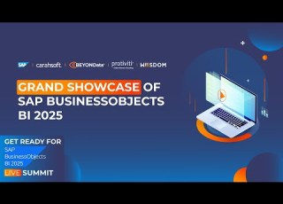  The Grand Showcase Of SAP BusinessObjects BI 2025