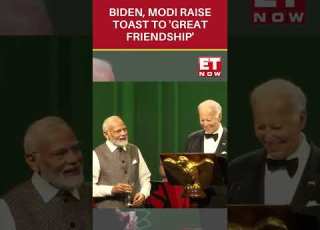 Click Here Joe Biden And PM Modi Raise A Toast At State Dinner What S In Modi S Glass Shorts