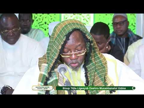 Bisub Tëjte Ligeeyub Daahira Muxaddamatul Xidma Bisub Tëjte Ligeeyub Daahira Muxaddamatul Xidma