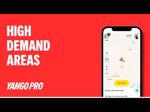 Where To Find High Demand Areas Yango Pro