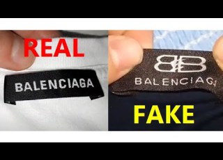 Real Vs Fake Balenciaga T Shirt How To Spot Fake Balenciaga