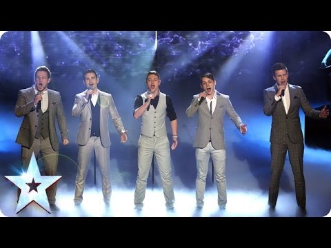 Collabro Are Singing Stars Britain S Got Talent 2014 Final