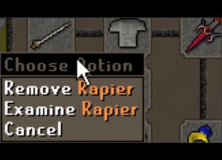  Pretending To Pk With The New Rapier Fake One