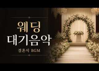 웨딩 대기음악 결혼식 BGM 식전음악 가사없는 피아노 현악 플레이리스트