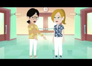هي ابنه المديرة ولا أحد يعلم بهذا