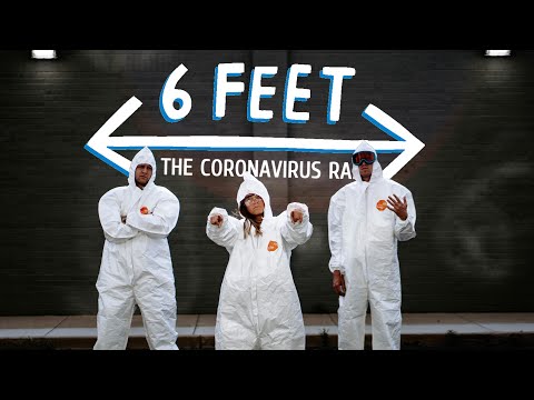 6 FEET OFFICIAL Corona Virus Music Video COVID 19 FREESTYLE RAP