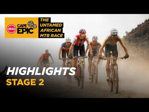 2026 Absa Cape Epic Stage 2 Highlights