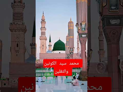 محمد سيد الكونين و الثقلين Darood Naat2023 2024 Islamicvideo Viralshort