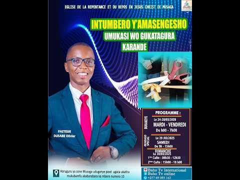 GUTANDUKANA NA KARANDE ZO MUMURYANGO LE 28 03 2026 REPENTANCE MUSAGA
