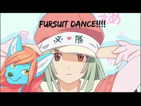 Bakemonogatari Renai Circulation Fursuit Dance