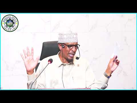 SUALAHA BISHA RAMADHAAN 4 SHEIKH DR MOHAMMUD MOHAMMED SHIBLI SUALAHA BISHA RAMADHAAN 4 SHEIKH DR MOHAMMUD MOHAMMED SHIBLI