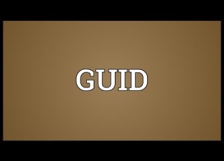  GUID Meaning