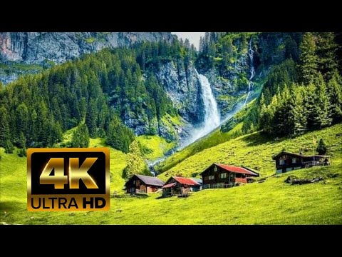 اغاني فيروز الصباح مع فنجان القهوة دقة عالية مناظر طبيعية في سويسرا جولة في سويسرا مع اغاني فيروز