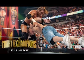FULL MATCH Triple H Vs John Cena WWE Title Match WWE Night Of Champions 2008