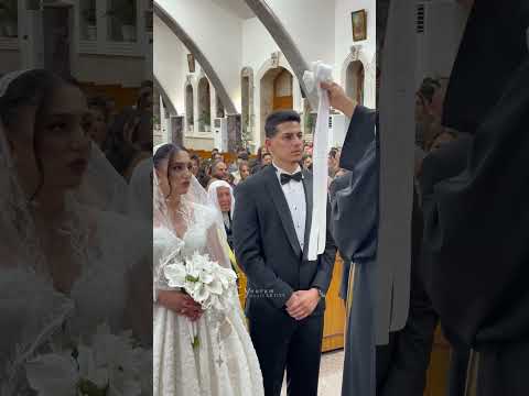 لقطات من الزواج في الكنيسة مسيحيين Wedding