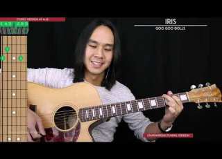 Iris Guitar Cover Acoustic Goo Goo Dolls Standard Alternate Tuning Tabs Chords