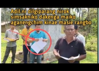 Adil Ni Dilgiparang Maiko Dakenga Kine Masie Rangbo Videoko Chugimik Bone Nibo