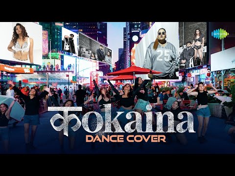 Kokaina Badshah Simiran Kaur Dhadli Natasha Bharadwaj Hiten New York Dance Cover