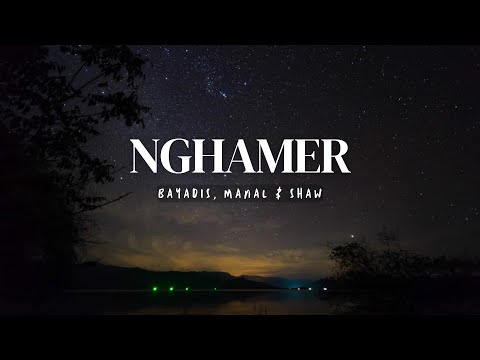 NGHAMER Bayadis Shaw Manal Lyrics Video HIGH QUALITY