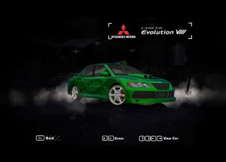 NFSMW 2005 Customization Mitsubishi Lancer Evolution VIII Challenge Series