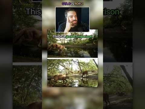 GTA 6 Graphics Vs RDR2 Graphics Gta6 Gta6trailer Rdr2 DarkViperAU