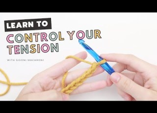 The 3 BEST Ways To Hold Crochet Yarn For Absolute Beginners TENSION Tips