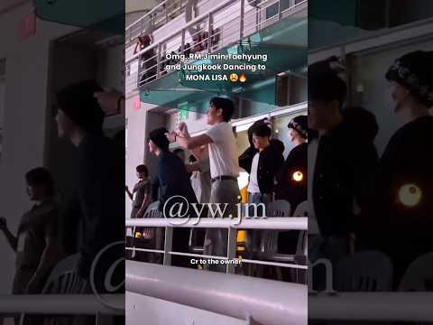 RM JIMIN TAEHYUNG JUNGKOOK DANCING TO MONA LISA Bts Bts At Jhope Concert Today