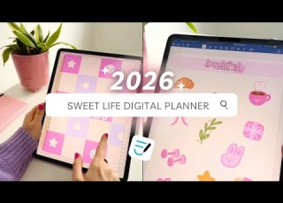  2026 Sweet Life Digital Planner Flip Through User Tips
