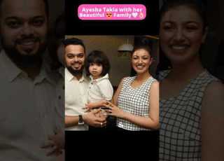  Ayesha Takia With Her Husband Farhan Azmi Son Mikail Ayeshatakia Ayeshatakiafamily Shorts