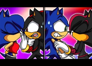 SONICA SHADINA KISSED SONIC SHADOW Sonic Comic Dub Compilation