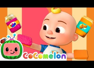  Peanut Butter Jelly Jam CoComelon Moonbug Kids Color Time