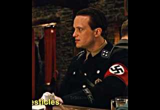 جاسوس فضح نفسه Inglourious Basterds