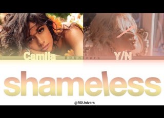 Duet Karaoke Camila Cabello And Y N Shameless Color Coded With Lyrics