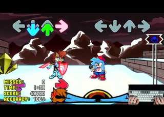  Friday Night Funkin Spirits Of Hell V2 Part 1 Snowy Volcano SFC 100 Hard