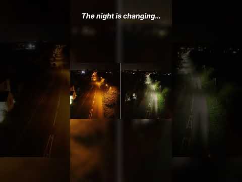 The Night Is Changing Sodium VS LED Streetlights Night Nostalgia 2000s