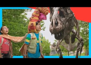 Dex Vs The Skeleton T Rex RUN Dinosaurs For Kids DinoKids