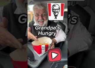  Great Value New Giant Snack Pack Grandpa Is Hungry Kfc Fastfood Grandpa Chicken